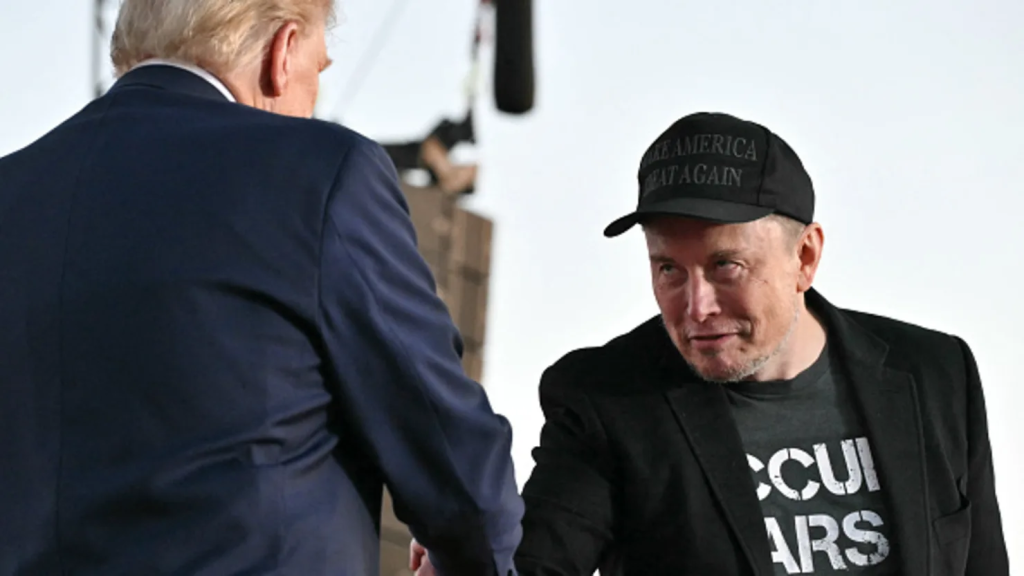 Trump and Elon Musk conflict