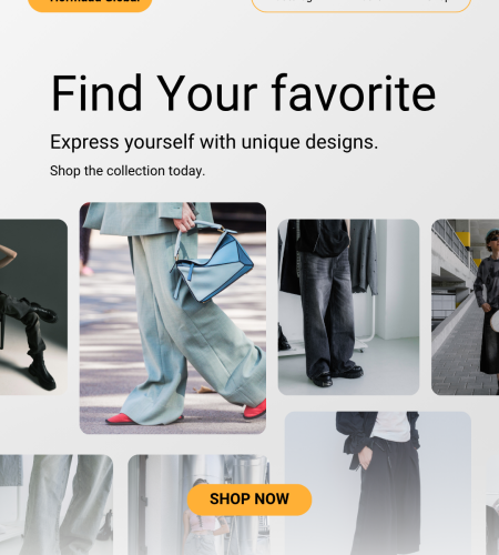 White and Yellow Simple Modern Fashion Instagram Post